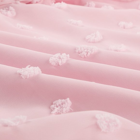 Tank Top Pink Ruffle Swiss Dot 2XL 18 - Picture 9 of 10